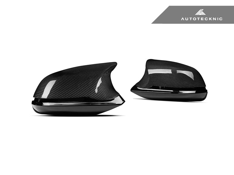 AutoTecknic Version III M-Inspired Dry Carbon Mirror Housing Kit - F22 2-Series | F30 3-Series | F32 4-Series | F87 M2 (ATK-BM-0140-DCG)