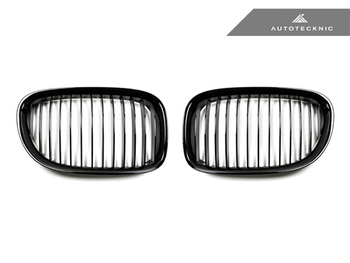 Parrilla delantera AutoTecknic negra brillante - Serie 7 F01/F02