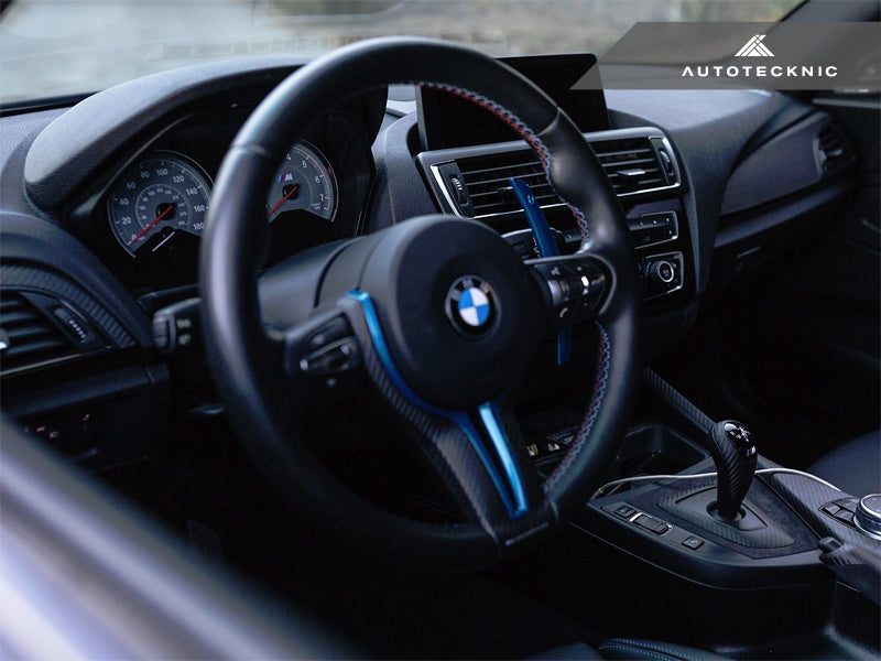 Moldura de volante pintada AutoTecknic - F87 M2 | F80 M3 | F82/ F83 M4 | F10 M5 LCI | F06/ F12/ F13 M6