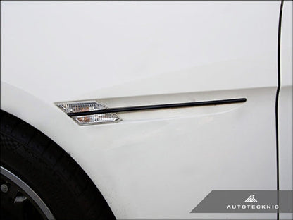Embellecedor de guardabarros de repuesto AutoTecknic en negro Stealth - Serie 6 E63 Coupé / E64 Cabrio y M6