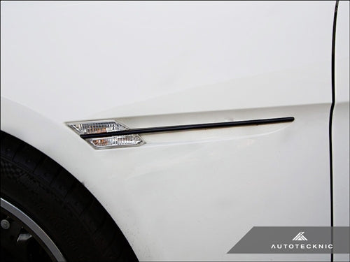 Embellecedor de guardabarros de repuesto AutoTecknic en negro Stealth - Serie 6 E63 Coupé / E64 Cabrio y M6
