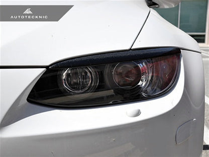 Juego de molduras para faros delanteros AutoTecknic Stealth Black - E92/E93 M3 y Serie 3 Coupé/Convertible Pre-LCI