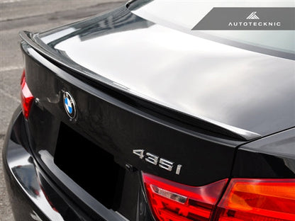 Alerón de maletero de fibra de carbono de alto rendimiento AutoTecknic - Serie 4 F32 Coupé