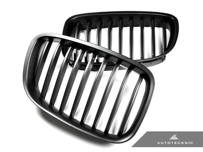 Parrilla delantera negra Stealth de AutoTecknic - Serie 5 Gran Turismo F07