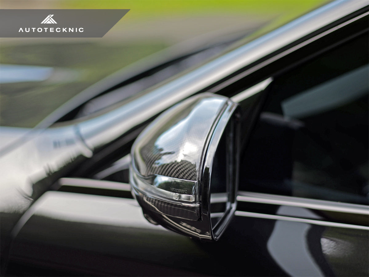 AutoTecknic 交換用 Version II ドライカーボン ミラー カバー - Mercedes-Benz W213 E-Class