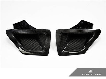 Conductos de aire dobles de carbono seco AutoTecknic - Nissan 370Z