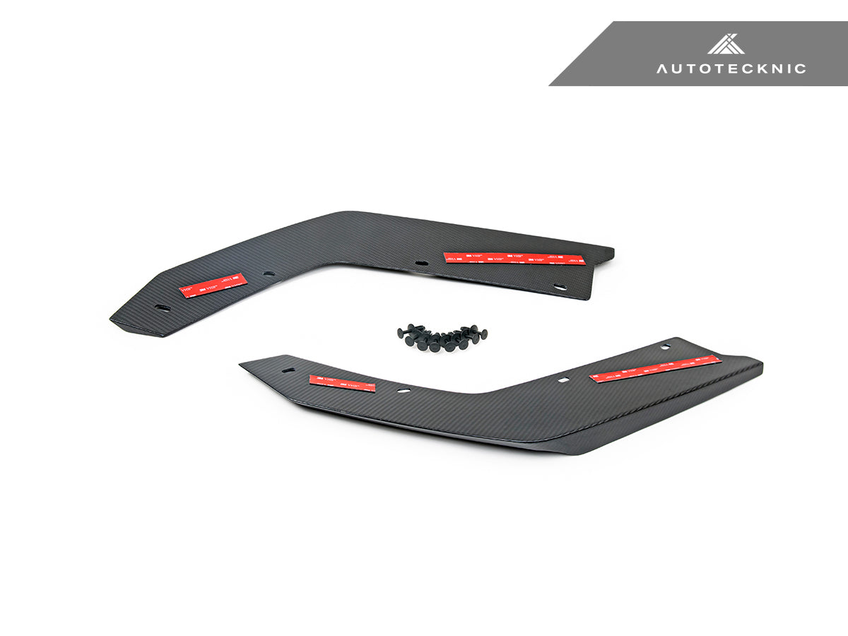 Juego de alerones divisores traseros de carbono seco AutoTecknic - G80/G81 M3 | G82/G83 M4 