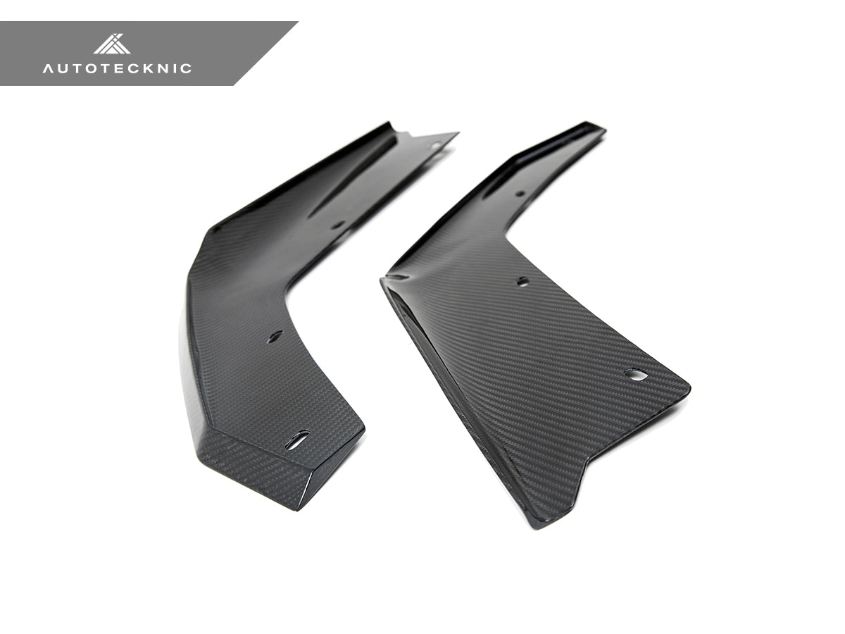 Juego de alerones divisores traseros de carbono seco AutoTecknic - G80/G81 M3 | G82/G83 M4 
