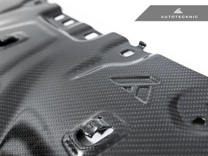 AutoTecknic Dry Carbon Fiber Cooling Shroud - F90 M5 | F91/ F92/ F93 M8 (ATK-BM-0714-DCG)