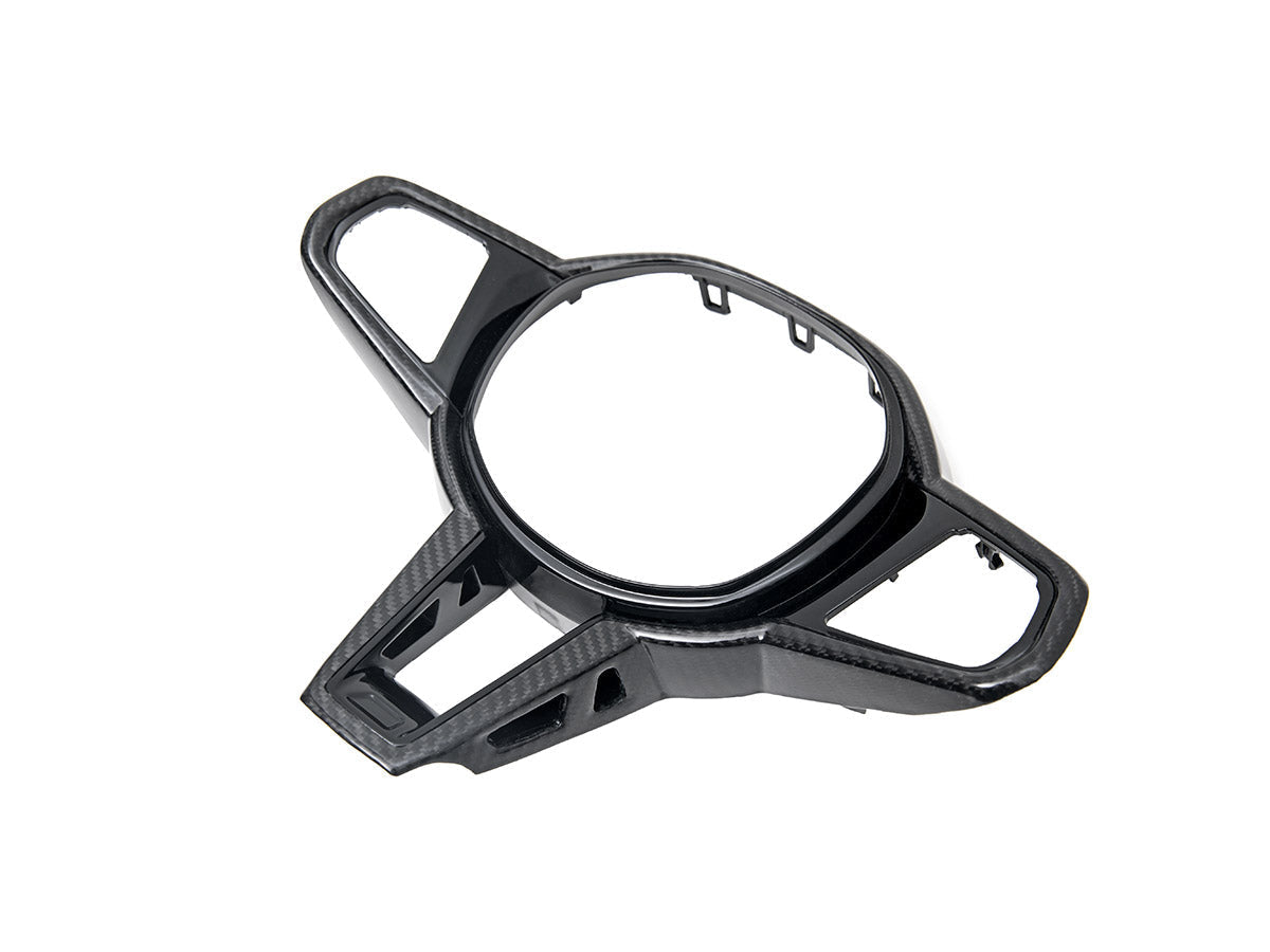 AutoTecknic LCI Carbon Steering Wheel Trim - G42 2-Series 2025-Up