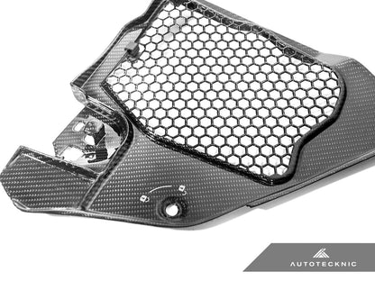AutoTecknic Dry Carbon Engine Cowl Panel Trim Set - A90 Supra 2020-Up