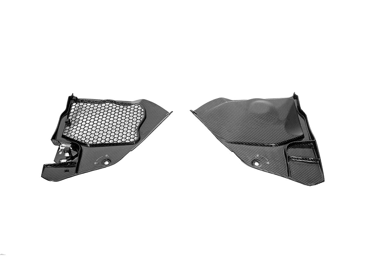 AutoTecknic Dry Carbon Engine Cowl Panel Trim Set - A90 Supra 2020-Up