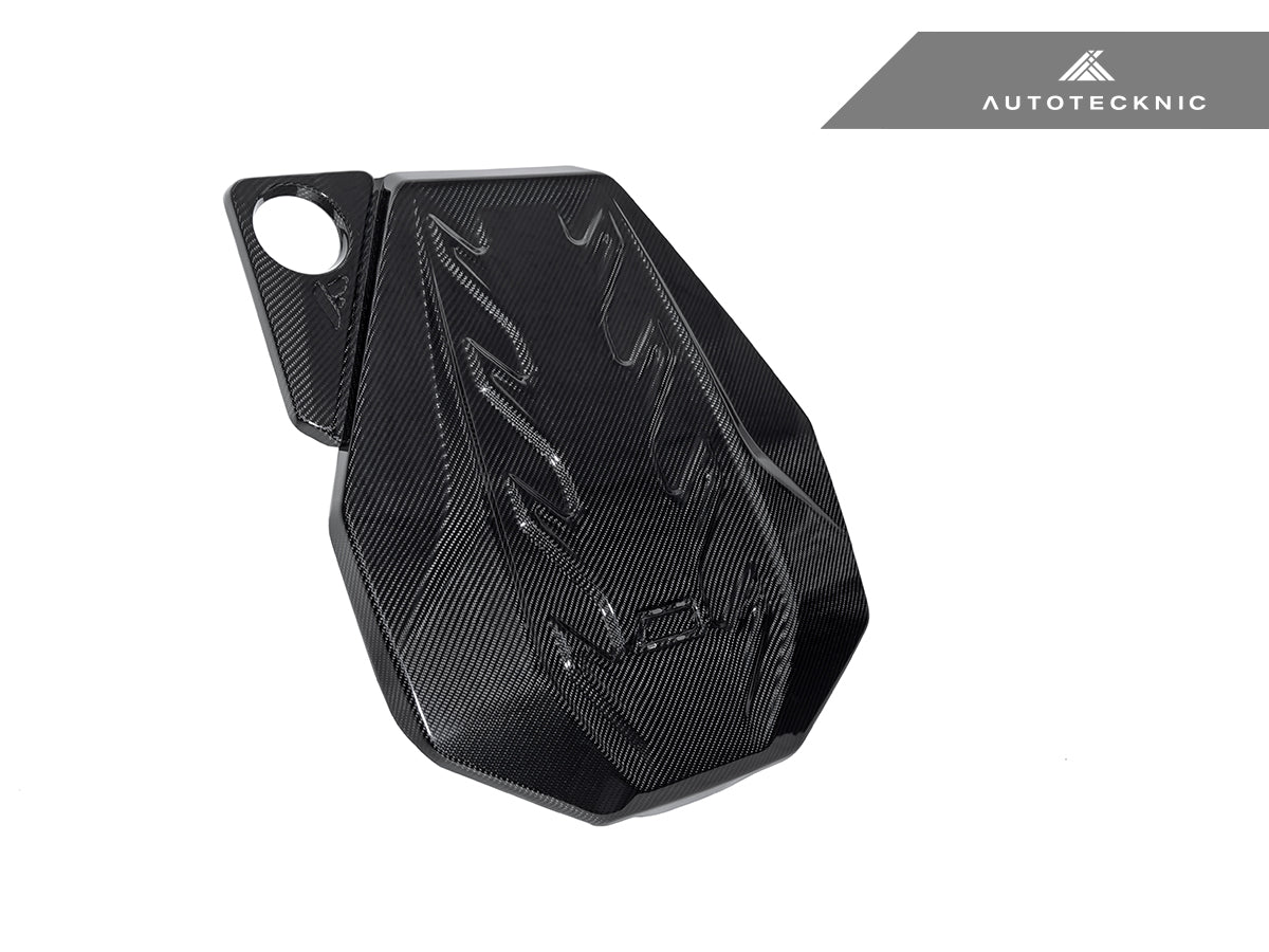 Cubierta de motor de carbono preimpregnado AutoTecknic - G90/G99 M5 (ATK-BM-0827-G)