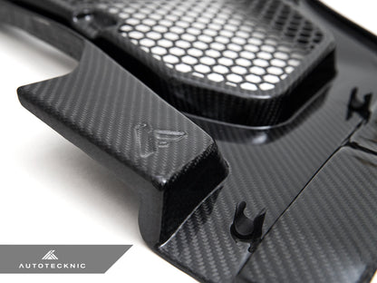 AutoTecknic Dry Carbon Engine Cowl Panel Trim Set - G90/ G99 M5 (ATK-BM-0825-G)