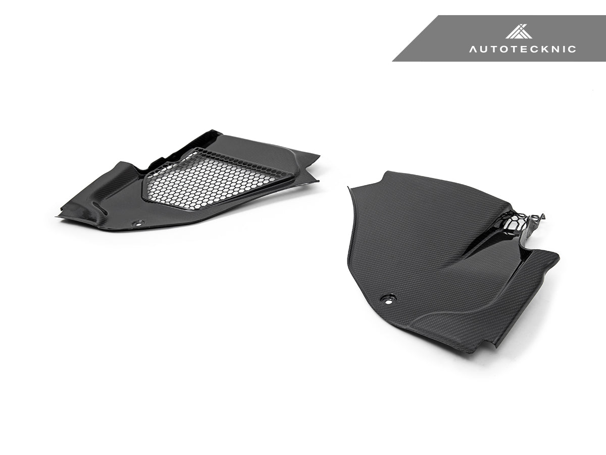 AutoTecknic Dry Carbon Engine Cowl Panel Trim Set - F91/ F92/ F93 M8 (ATK-BM-0823)