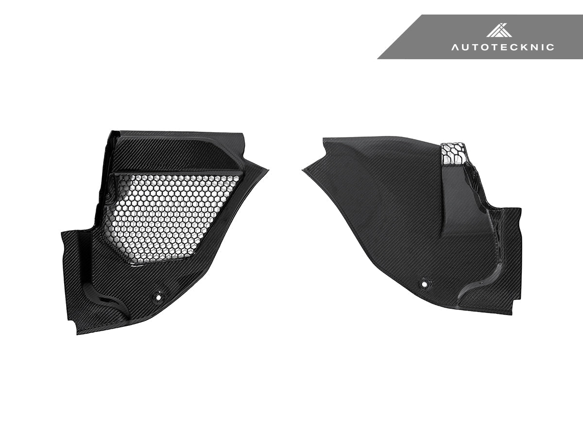 AutoTecknic Dry Carbon Engine Cowl Panel Trim Set - F91/ F92/ F93 M8 (ATK-BM-0823)