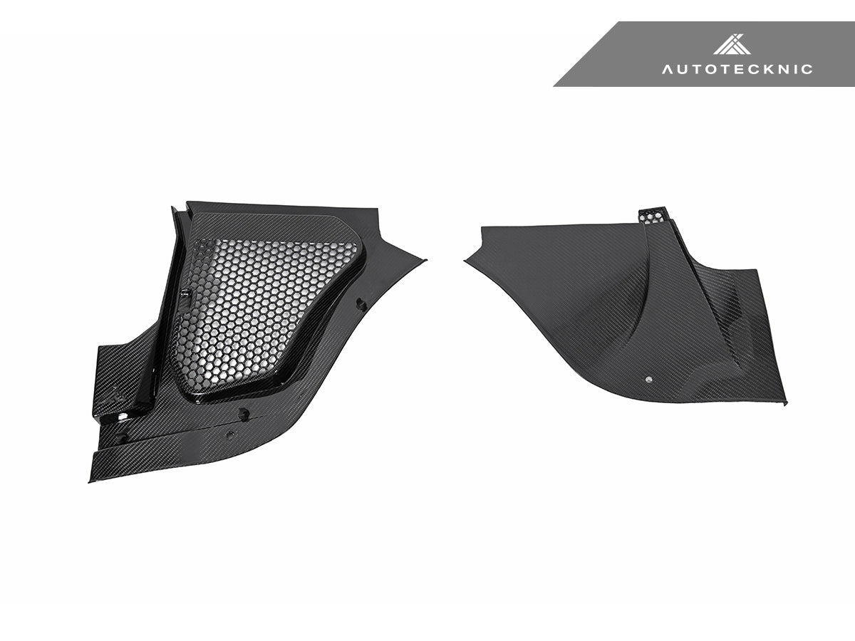 AutoTecknic Dry Carbon Engine Cowl Panel Trim Set - G90/ G99 M5 (ATK-BM-0825-G)
