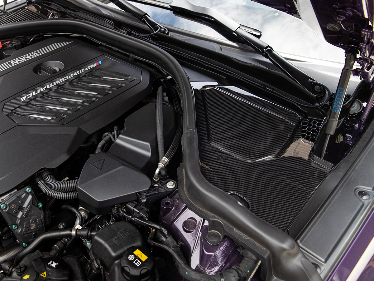 AutoTecknic Dry Carbon Engine Cowl Panel Trim Set - G42 M240I | G20 M340I (ATK-BM-0430)