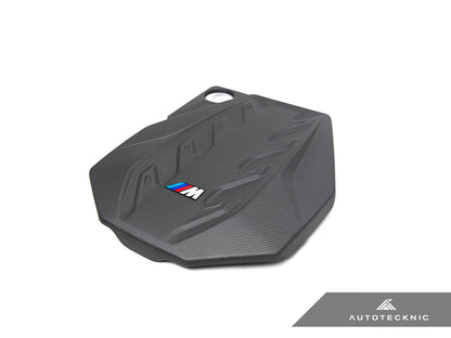 Cubierta de motor de carbono preimpregnado AutoTecknic - G90/G99 M5 (ATK-BM-0827-G)