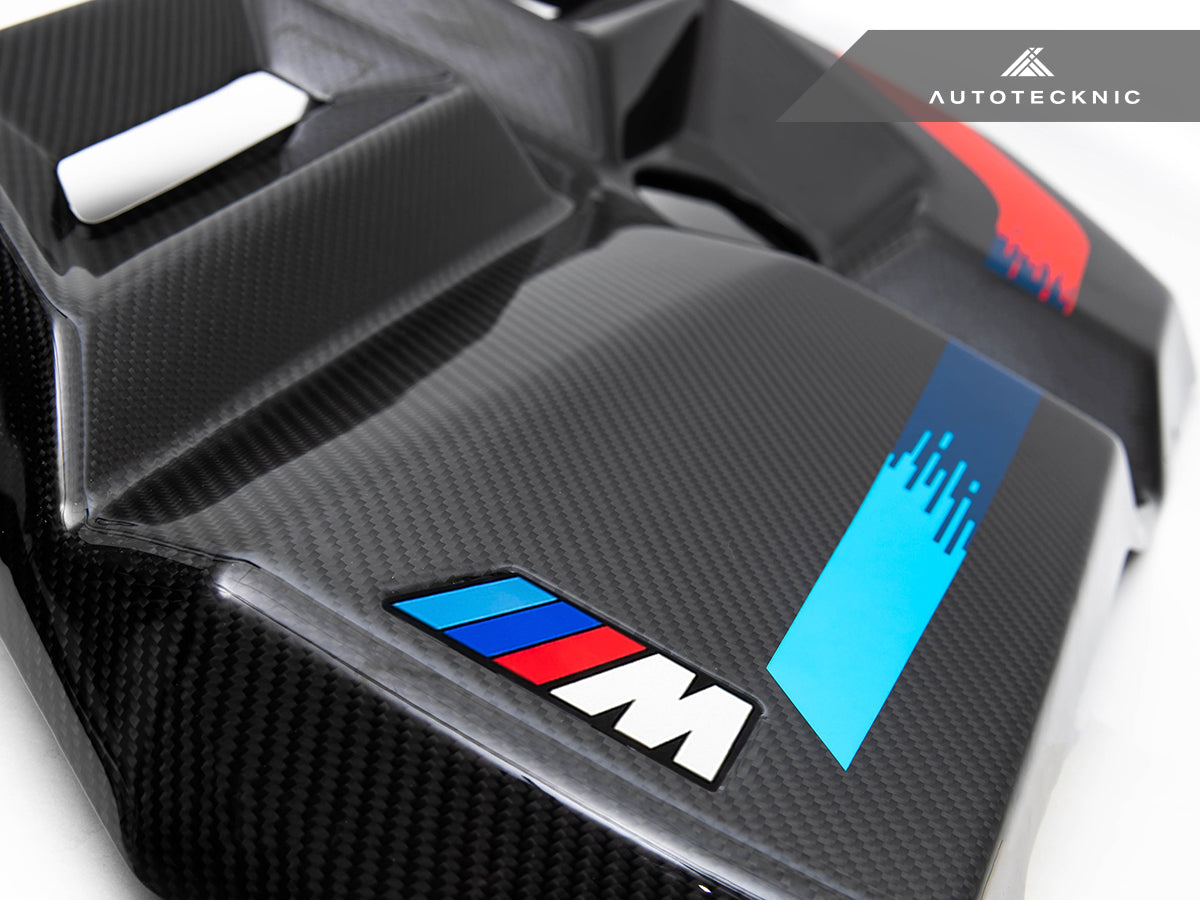 AutoTecknic Version II Dry Carbon Fiber Engine Cover - G80 M3 | G82/ G83 M4 (ATK-BM-0408-V2)