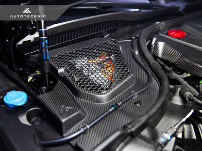 AutoTecknic Dry Carbon Engine Cowl Panel Trim Set - G90/ G99 M5 (ATK-BM-0825-G)