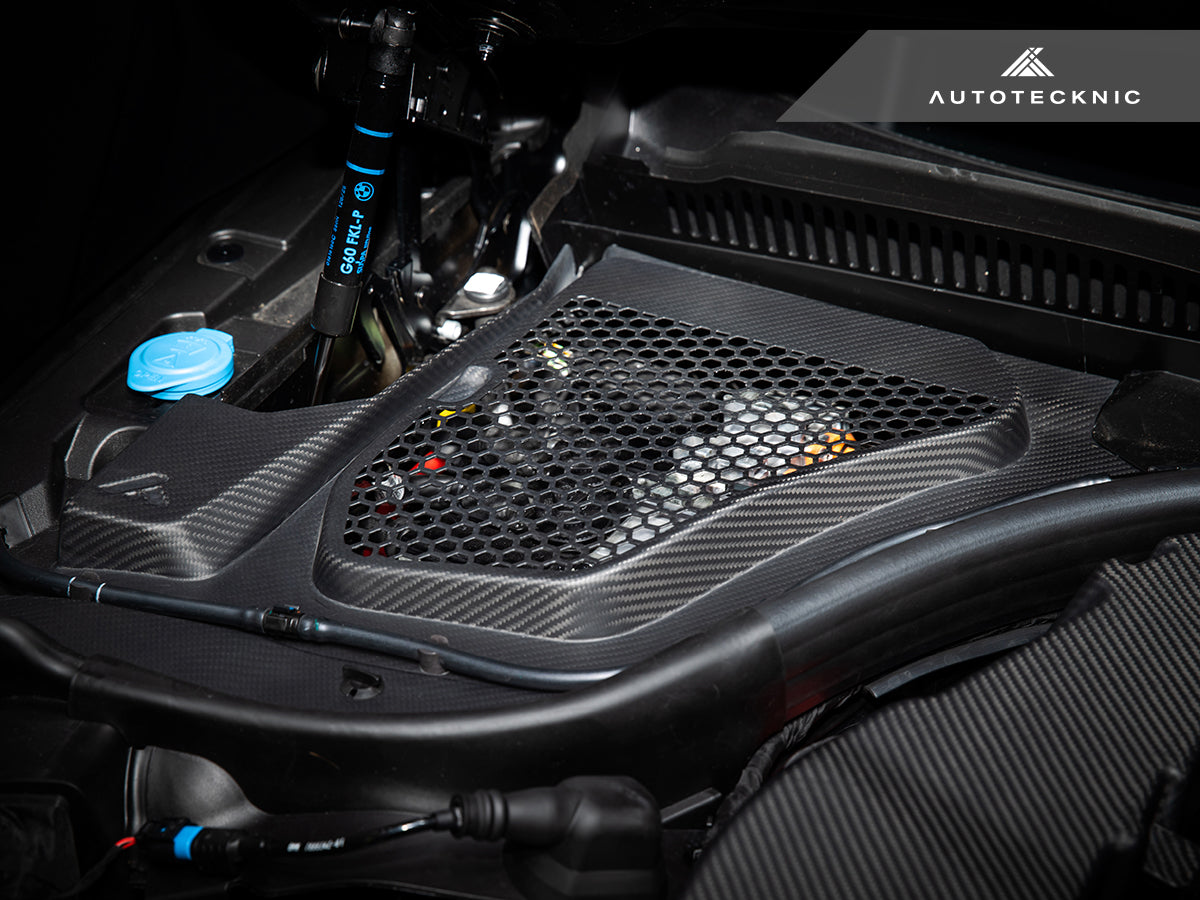 AutoTecknic Dry Carbon Engine Cowl Panel Trim Set - G90/ G99 M5 (ATK-BM-0825-G)