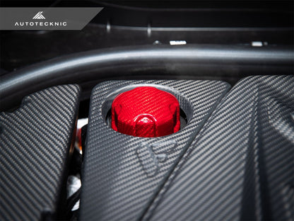 AutoTecknic Dry Carbon Charge Cooler Tank Cap Cover - G05 X5 | G06 X6 | G07 X7