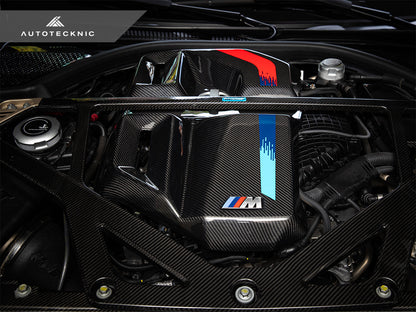 AutoTecknic Version II Dry Carbon Fiber Engine Cover - G80 M3 | G82/ G83 M4 (ATK-BM-0408-V2)