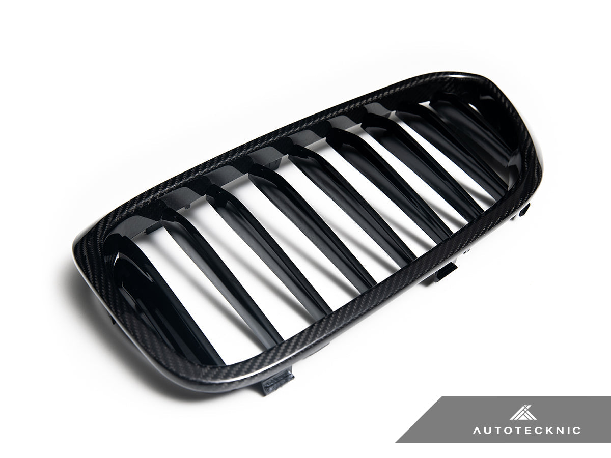 Parrilla delantera de fibra de carbono AutoTecknic - Serie 5 G30 pre-LCI