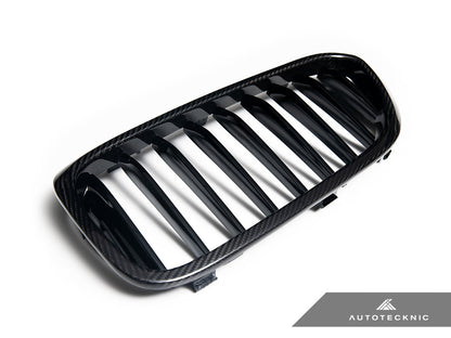 Parrilla delantera de fibra de carbono AutoTecknic - Serie 5 G30 pre-LCI