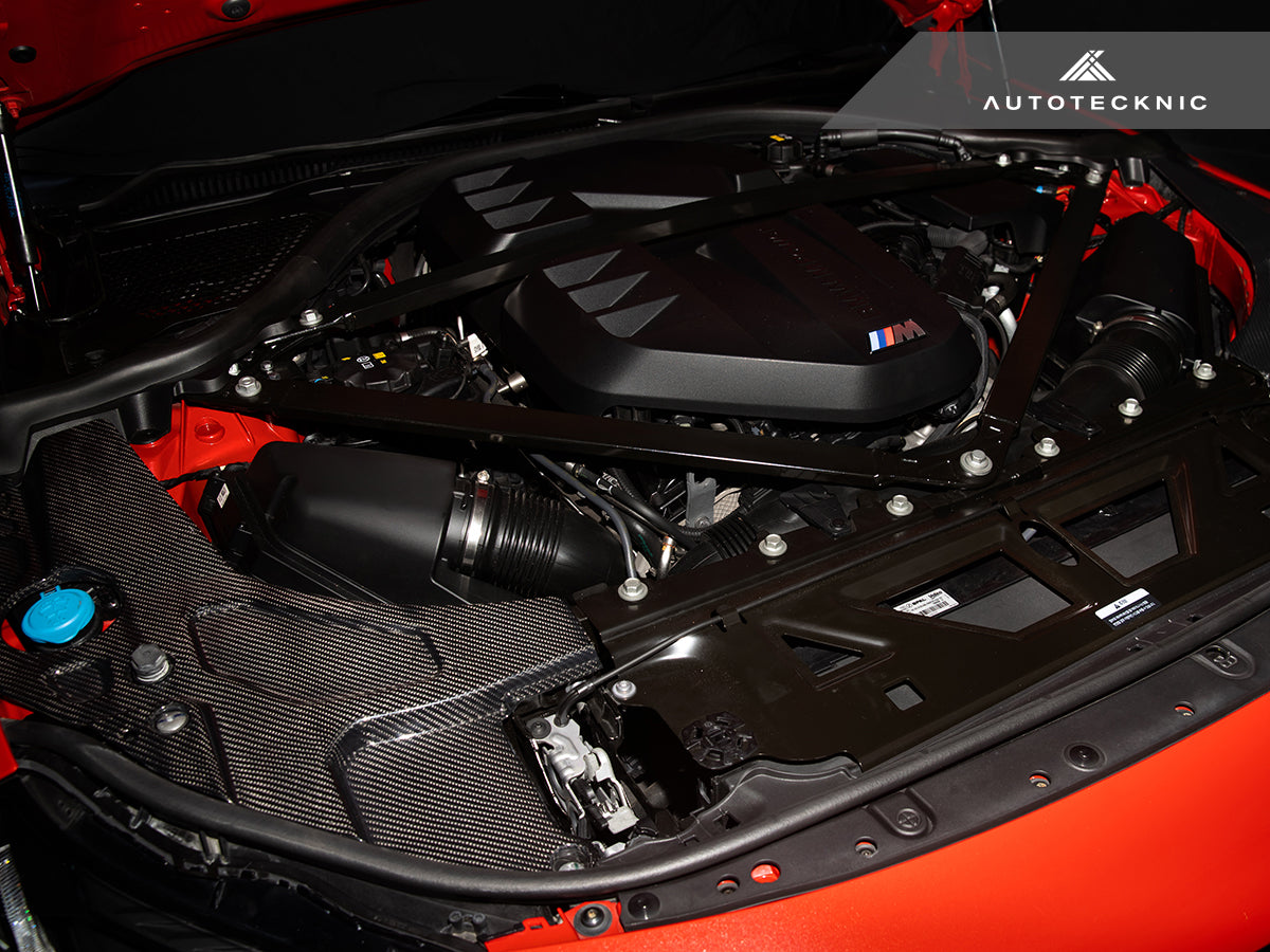 AutoTecknic Dry Carbon Engine Bay Trim Set - G87 M2