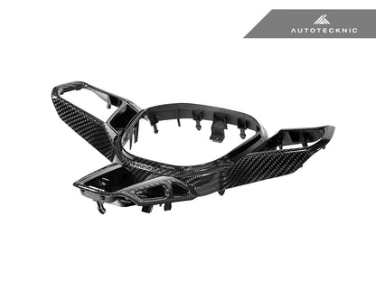 AutoTecknic カーボンファイバー Steering ホイール Trim - G60/ G61 5-シリーズ