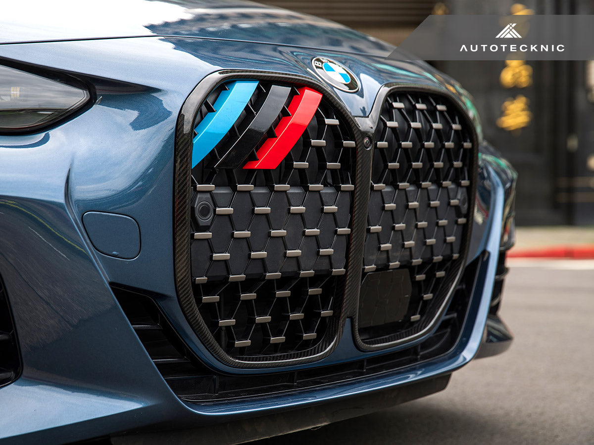 Reemplazo de marco de parrilla de carbono seco AutoTecknic - G22 Serie 4 Coupé