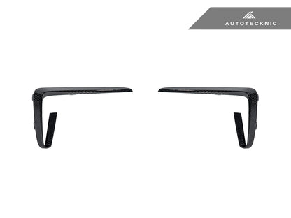 AutoTecknic Carbon Fiber Front Bumper Trim Set - G01 X3 | G02 X4 M40I Pre-LCI