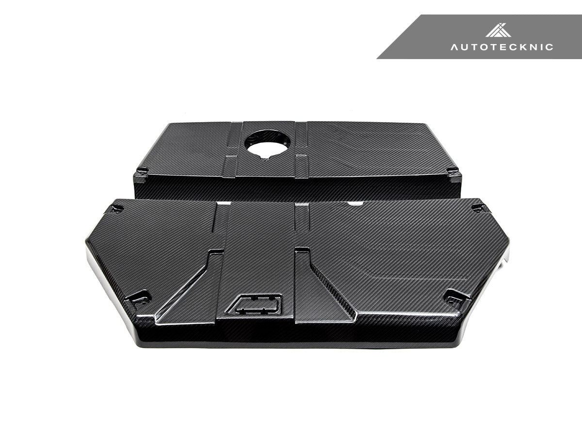 Cubierta de motor de carbono preimpregnado AutoTecknic - F97 X3M | F98 X4M 