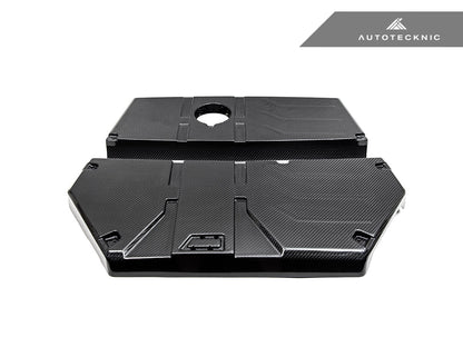 Cubierta de motor de carbono preimpregnado AutoTecknic - F97 X3M | F98 X4M 