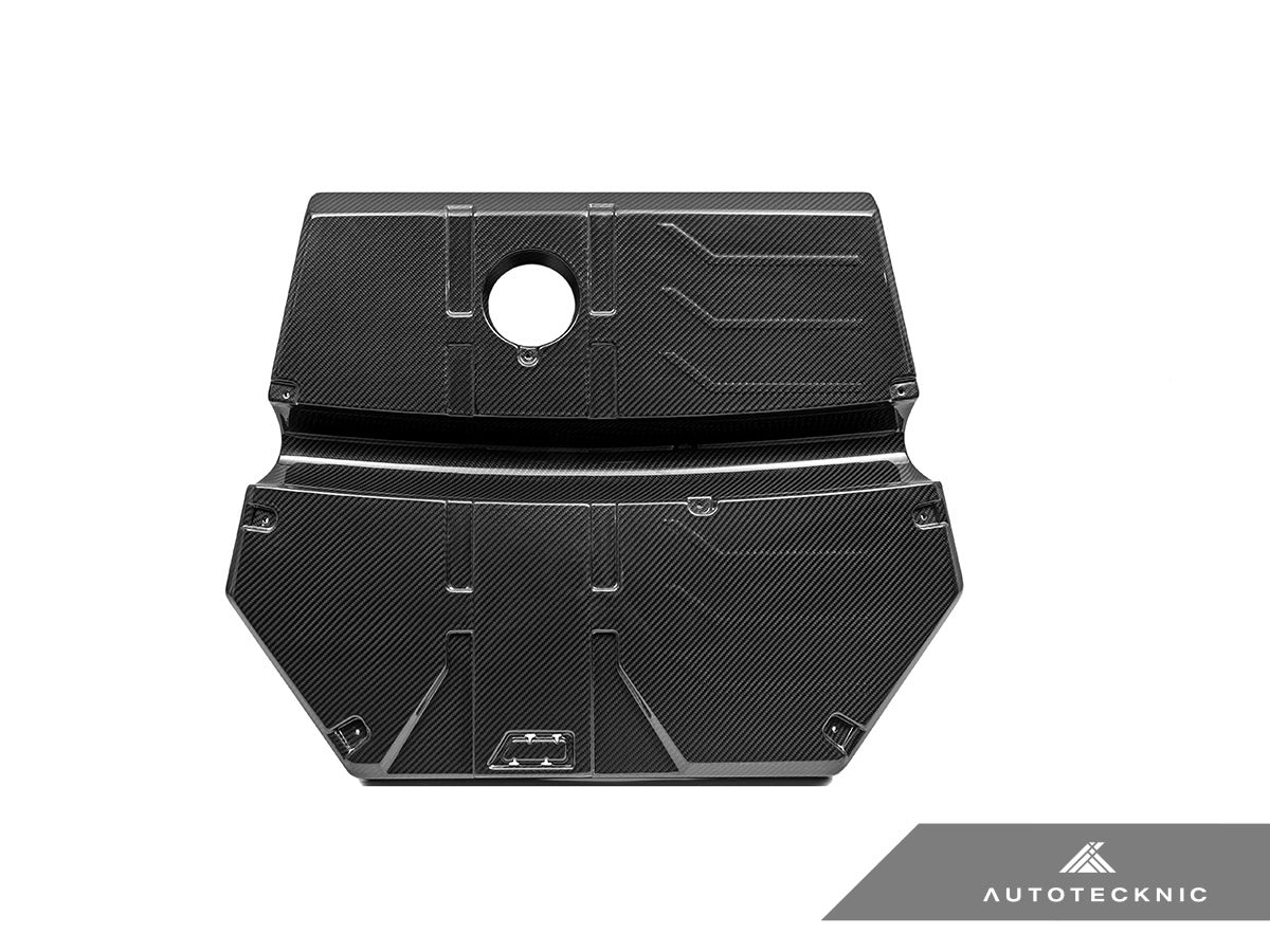 Cubierta de motor de carbono preimpregnado AutoTecknic - F97 X3M | F98 X4M 