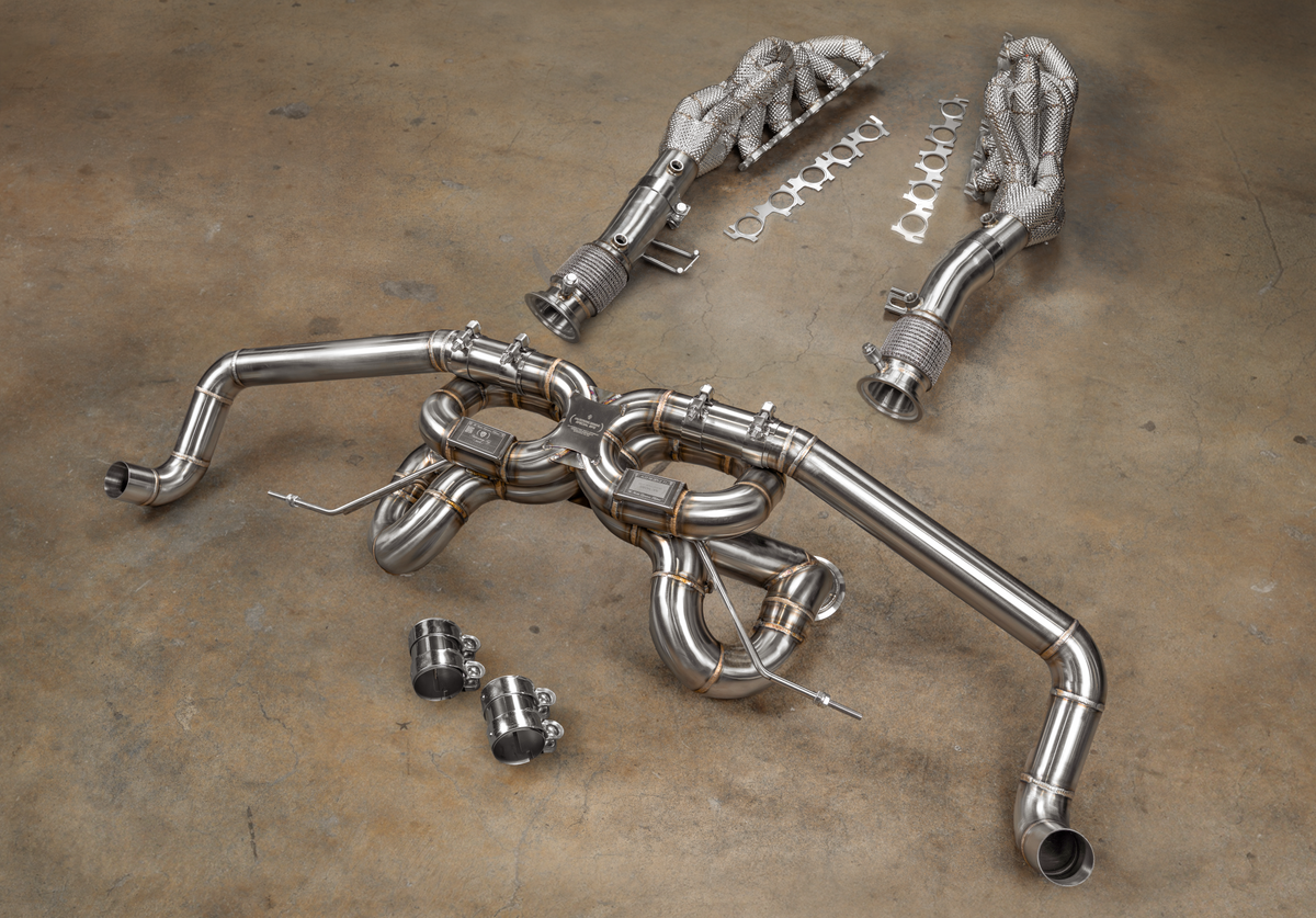 Audi R8 True F1 Exhaust System (AUD.R8.V10.GEN2.F1.BR)