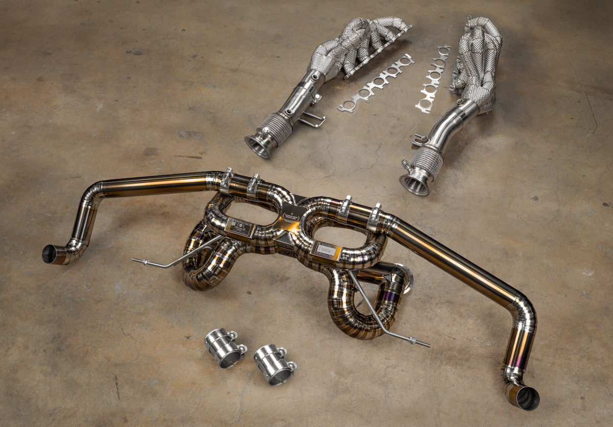Audi R8 True F1 Exhaust System (AUD.R8.V10.GEN2.F1.BR)