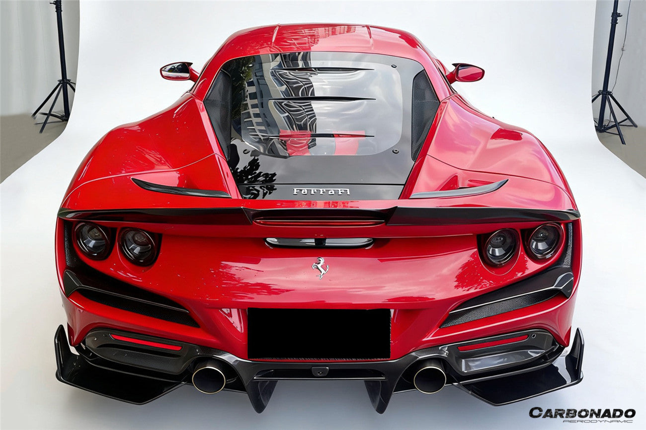 Carbonado MSY Style Autoclave Carbon Fiber Rear Diffuser | 2019-2024 Ferrari F8