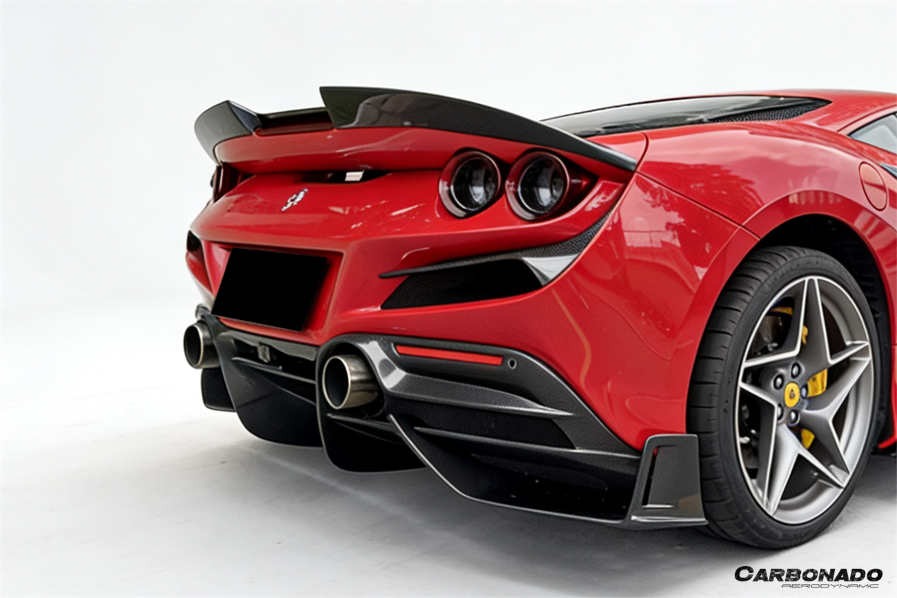 Carbonado MSY Style Autoclave Carbon Fiber Trunk Spoiler | 2019-2024 Ferrari F8