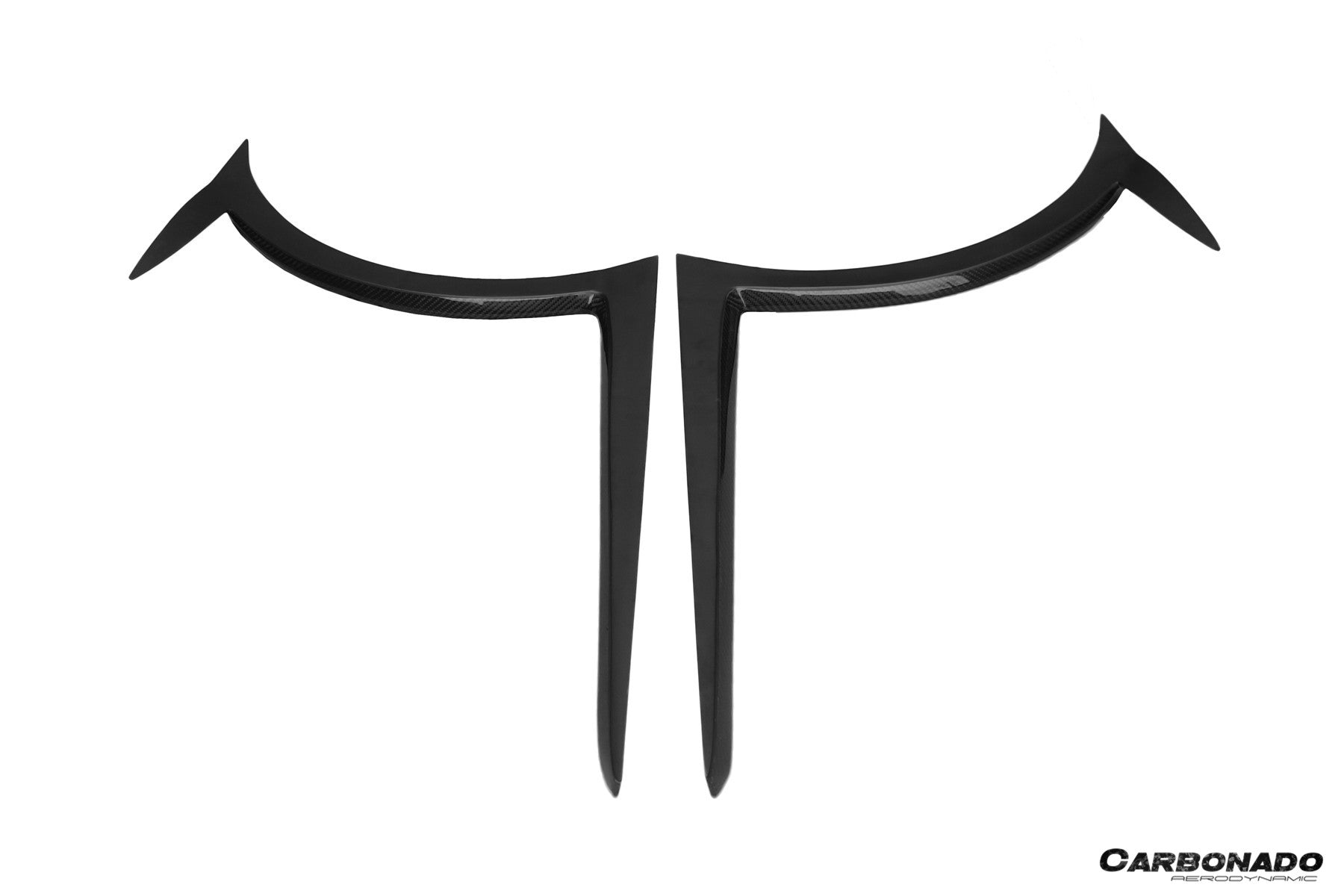 Carbonado 2004-2008 Lamborghini Gallardo VF guardabarros delantero estilo | Compatible con Gallardo, Gallardo SE, Superleggera.