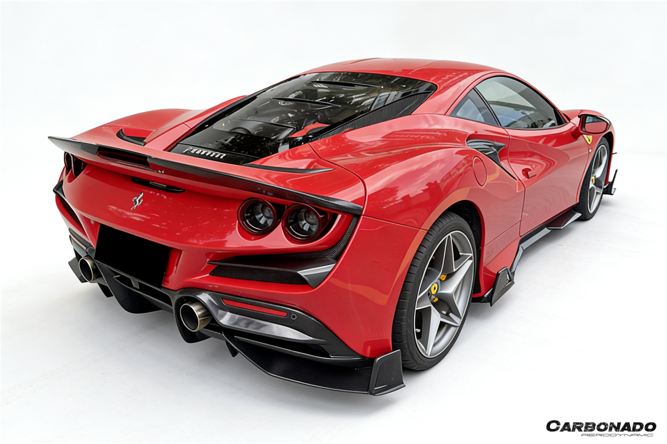 Carbonado MSY Style Autoclave Carbon Fiber Trunk Spoiler | 2019-2024 Ferrari F8