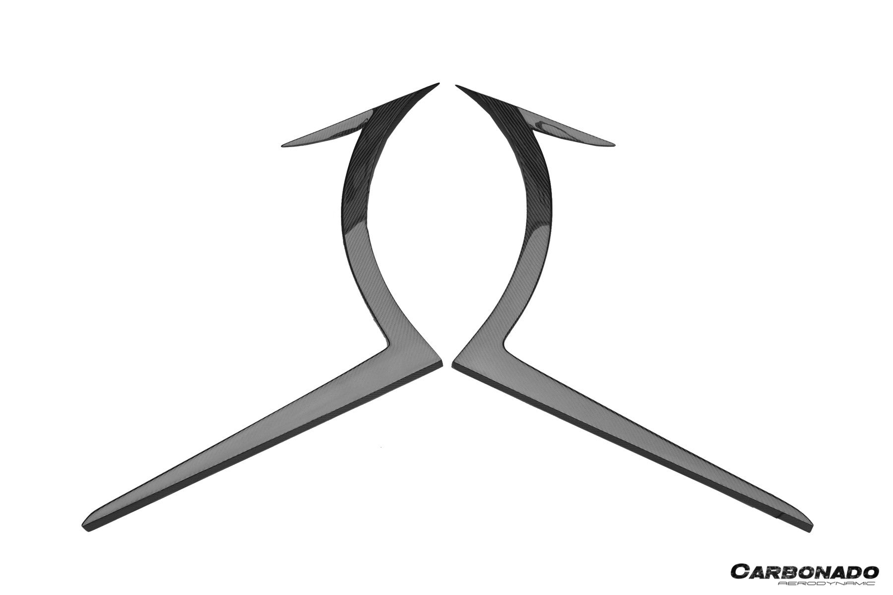 Carbonado 2004-2008 Lamborghini Gallardo VF guardabarros delantero estilo | Compatible con Gallardo, Gallardo SE, Superleggera.