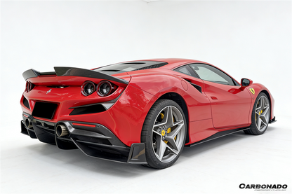 Carbonado MSY Style Autoclave Carbon Fiber Rear Diffuser | 2019-2024 Ferrari F8
