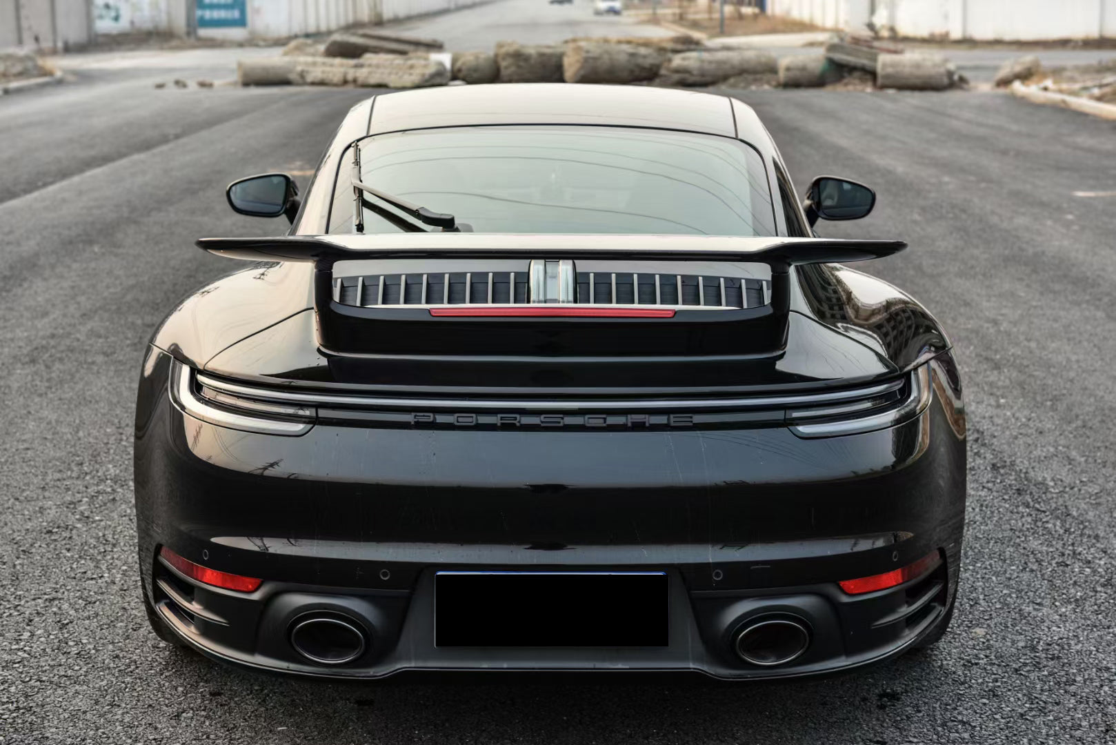 Carbonado 2019-2023 Porsche 911 992 Carrera    S    4    4S SD Style Trunk Spoiler Wing