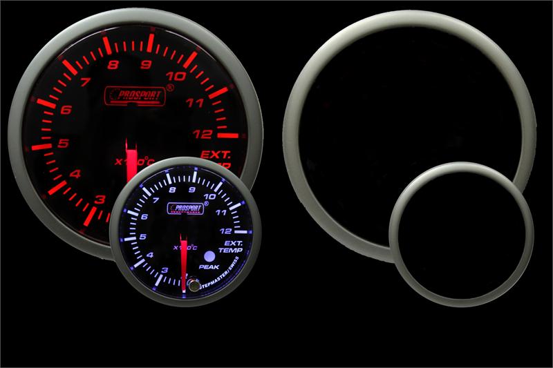 Prosport 2-1/16" Amber/White Premium Metric EGT Gauge