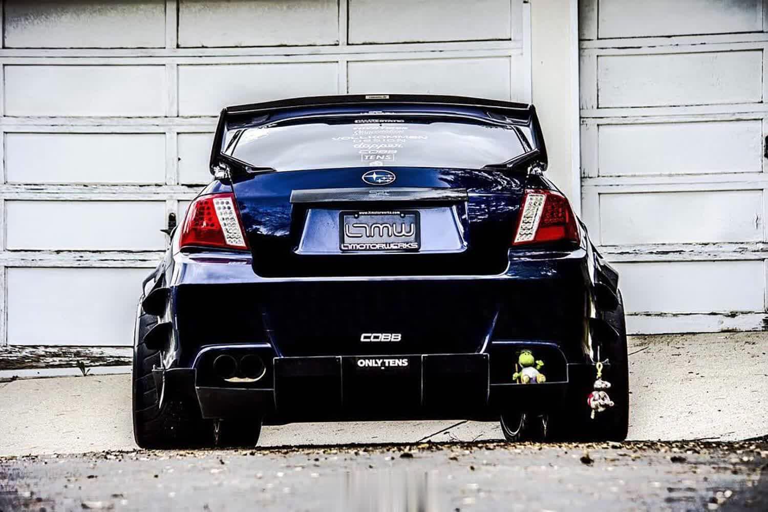 Aeroflow Dynamics Rear Diffuser V1 (2011-2014 Subaru WRX/STI)