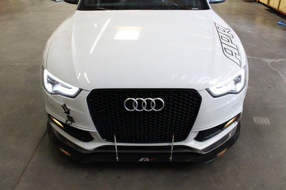 APR Stock Bumper Carbon Fiber Front Wind Splitter (2013-2016 Audi S5 / RS5)