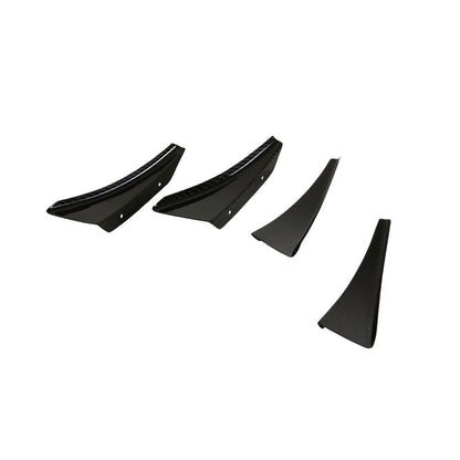 APR Carbon Fiber Front Bumper Canards (2016-2018 Audi R8)
